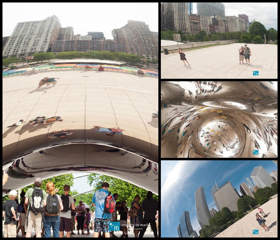 Cloud Gate - Chicago! - Photo by Marlis Funk